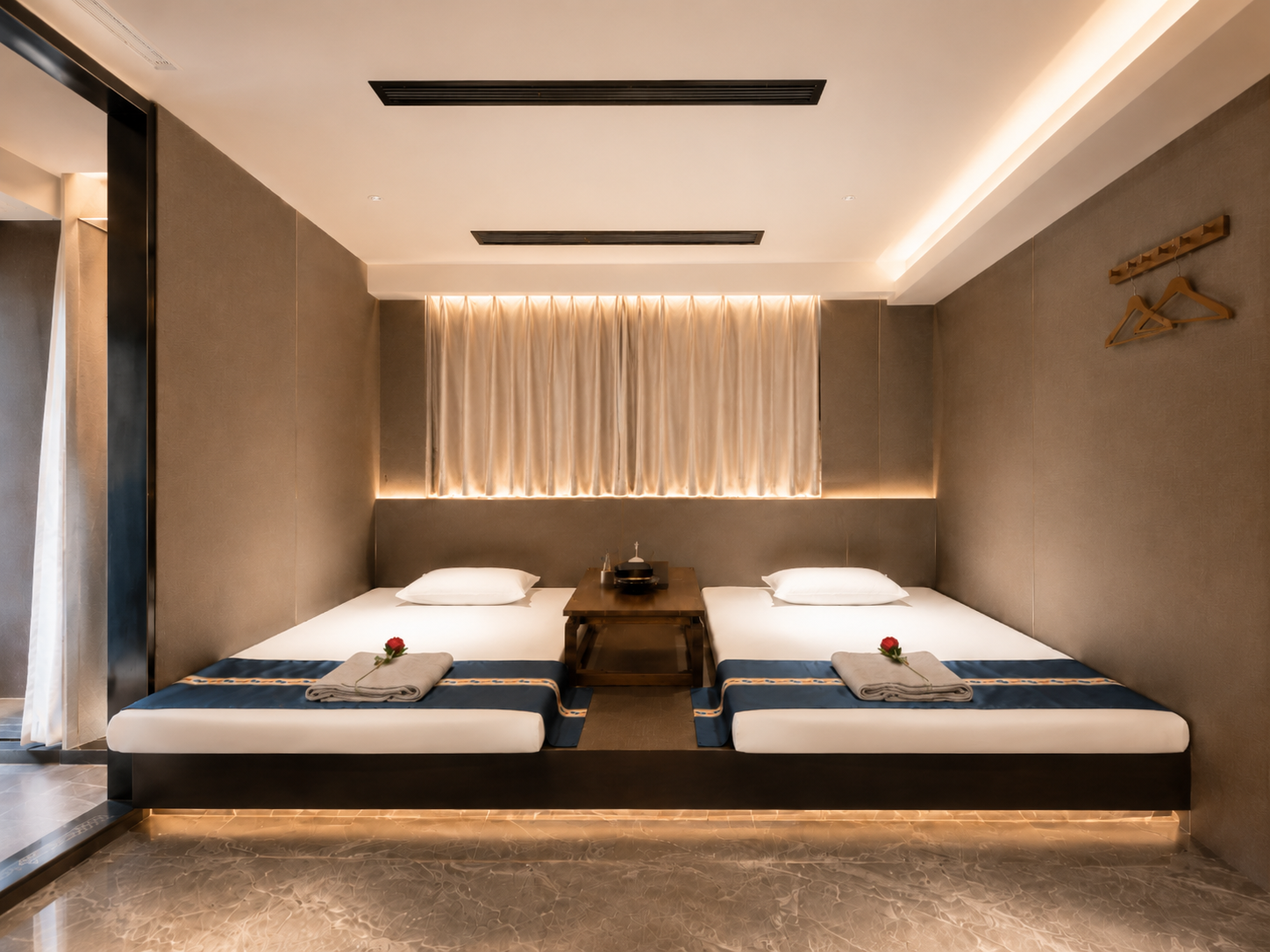 东麓兰亭双床 SPA 护理房实景